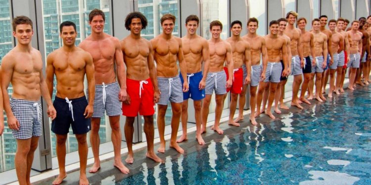 Abercrombie and fitch guys