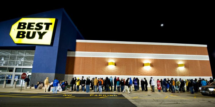 A Best Buy Co. store prior