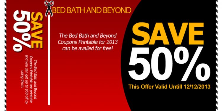 Bed Bath and Beyond 50 Off