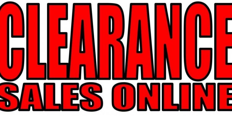 CLEARANCE SALES ONLINE