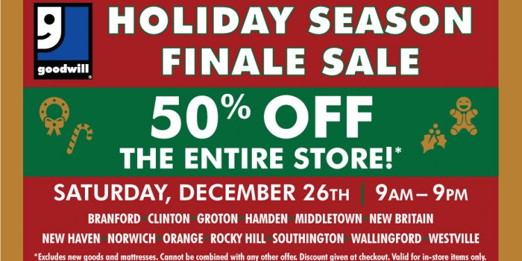The Goodwill Holiday Season