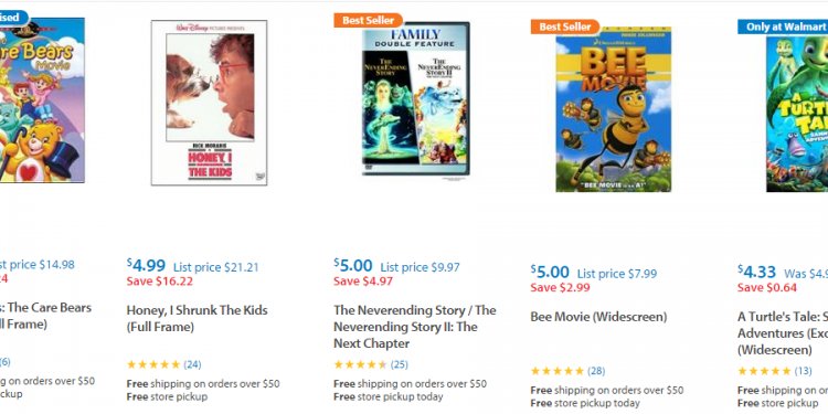 Movies clearance