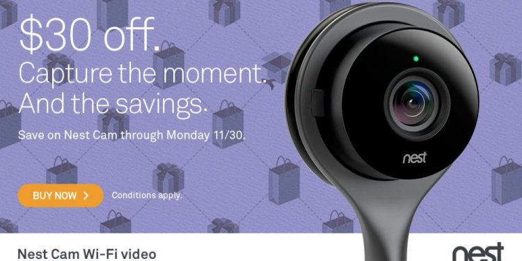 Nest Cam Black Friday