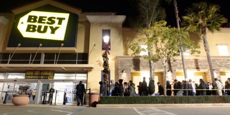 Photo of Best Buy store during