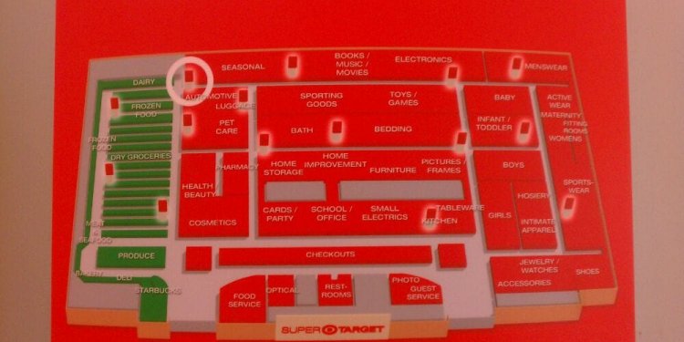 Target Floor Layout Laid