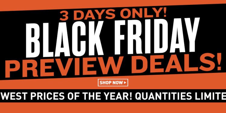 Black Friday Preview Deals!
