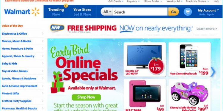 Walmart starts holiday deals