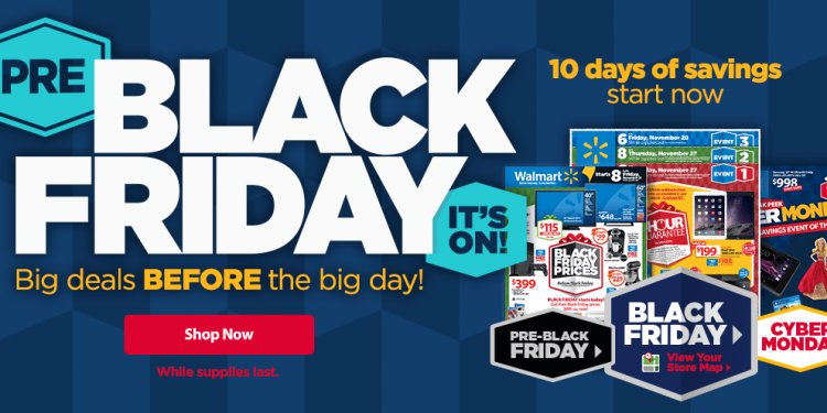 Walmart s Pre-Black Friday