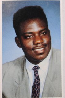 A 1993 Freeport high-school picture of Jdimytai Damour, the 34-year-old Walmart employee who had been trampled to demise on Ebony Friday in 2008.