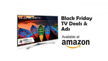 amazon black colored friday tv deals and adverts