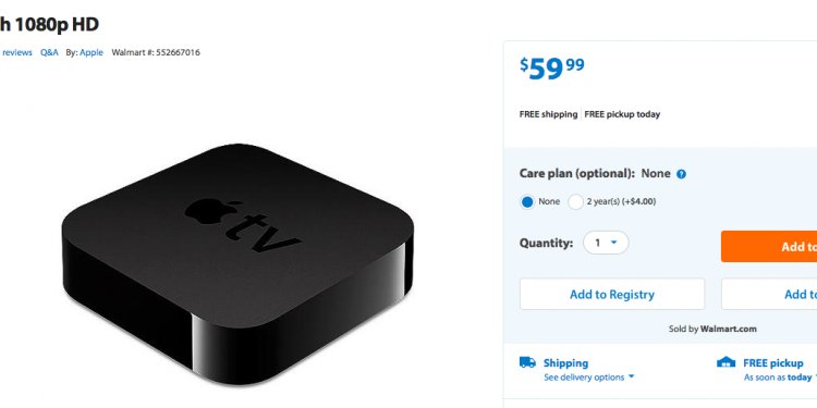 Walmart Television deals