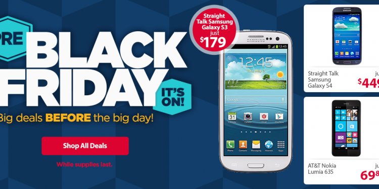 Black Friday cell phones