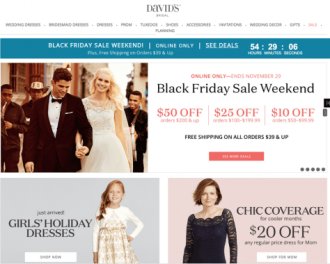 Davids Bridal Black Friday 2015 Ad - Page brand new