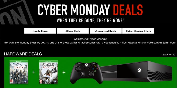 Black Friday deals at game