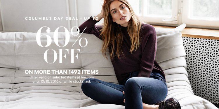 H&M Black Friday Sale