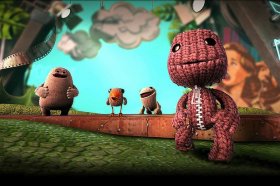 Sackboy and buddies in Little Big globe 3