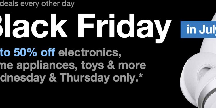 Target Black Friday in July