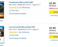 Best Buy Black Friday Movie deals