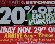 Black Friday Bed Bath and Beyond