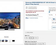 Black Friday Samsung TV sales