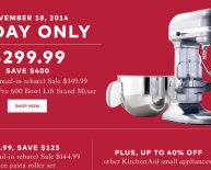 KitchenAid Mixer Black Friday