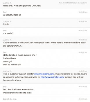 transcription chat bret