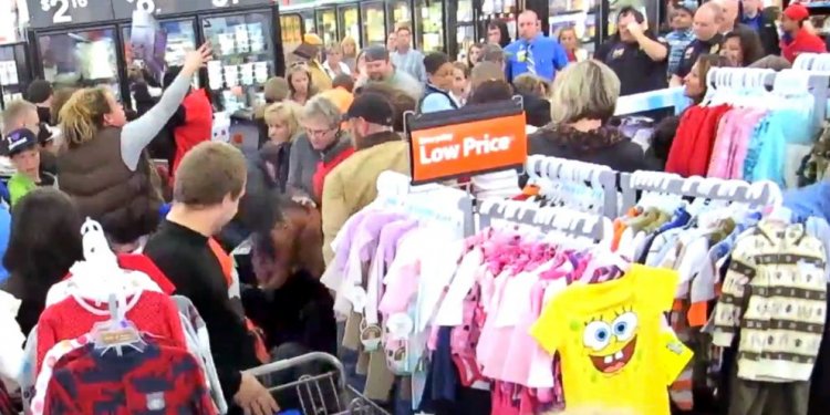 Black Friday fight videos