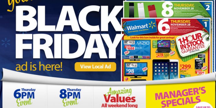 When is Walmart Black Friday sales