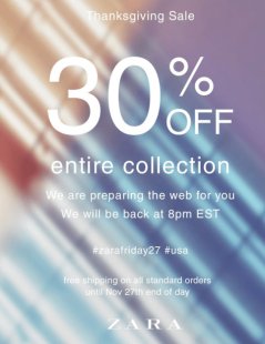 Zara Black Friday 2015 principal - webpage 1